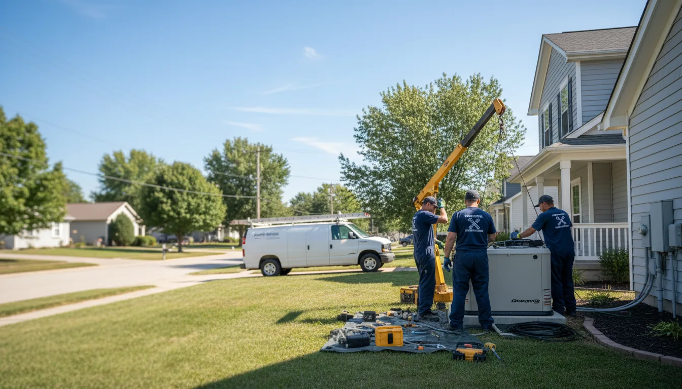 Generator Installation in Thornton, TX near me